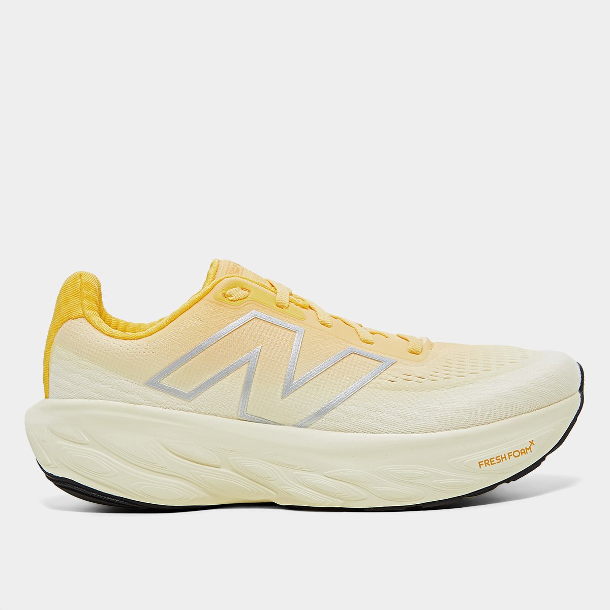 Tênis New Balance Fresh Foam X 1080 V14 Feminino - Amarelo Claro