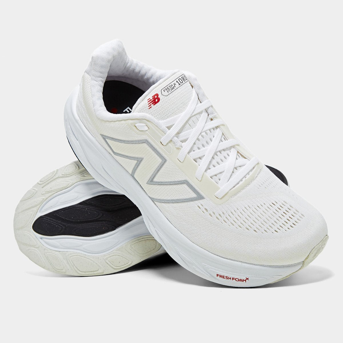Tênis New Balance Fresh Foam X 1080 V14 Masculino - Bege Claro