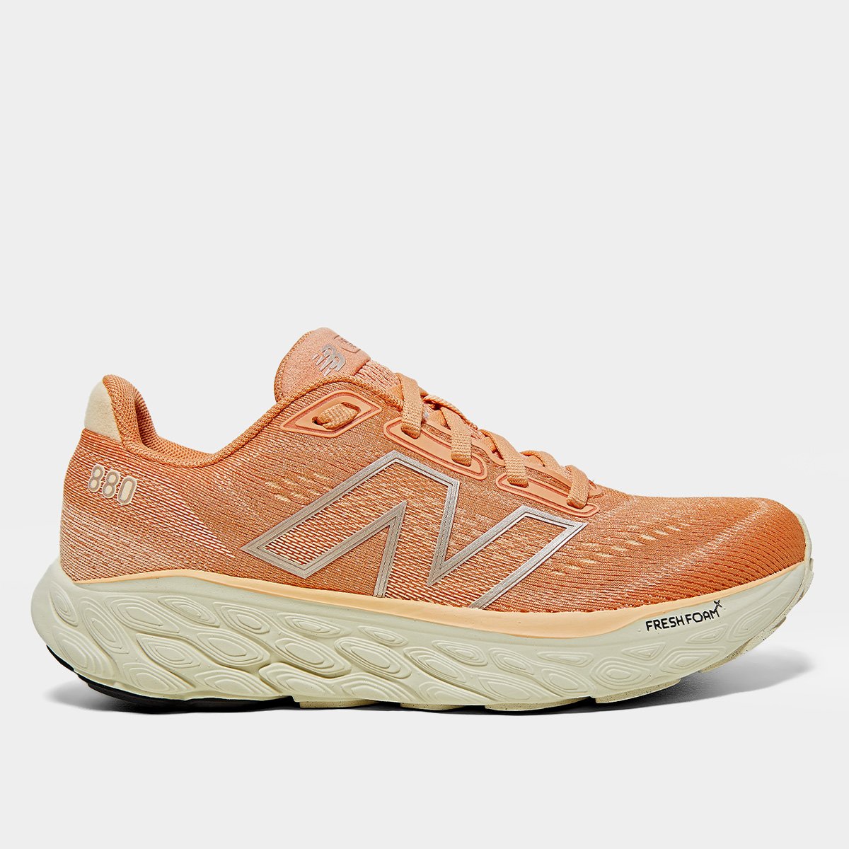 Tênis New Balance Fresh Foam X 880 V14 Feminino - Laranja Claro