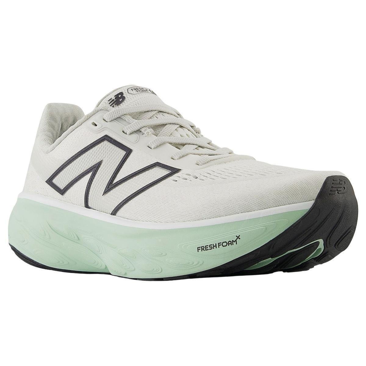 Tênis New Balance Fresh Foam X 1080 V14 Feminino Original - Cinza+Verde