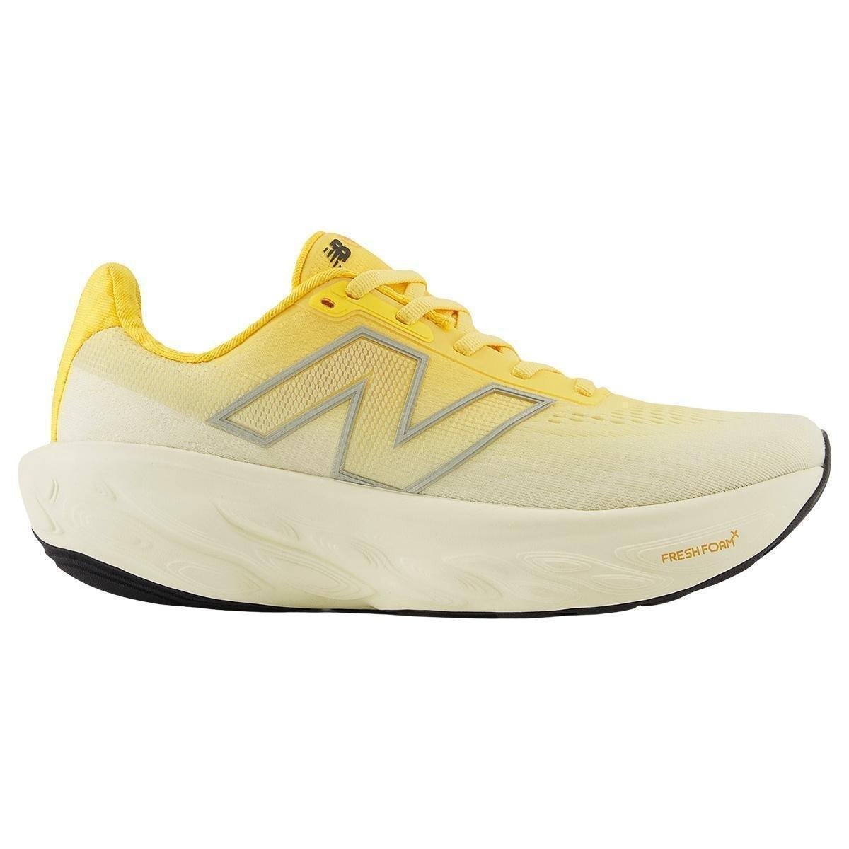Tênis New Balance Fresh Foam X 1080 V14 Feminino Original - Amarelo+Branco