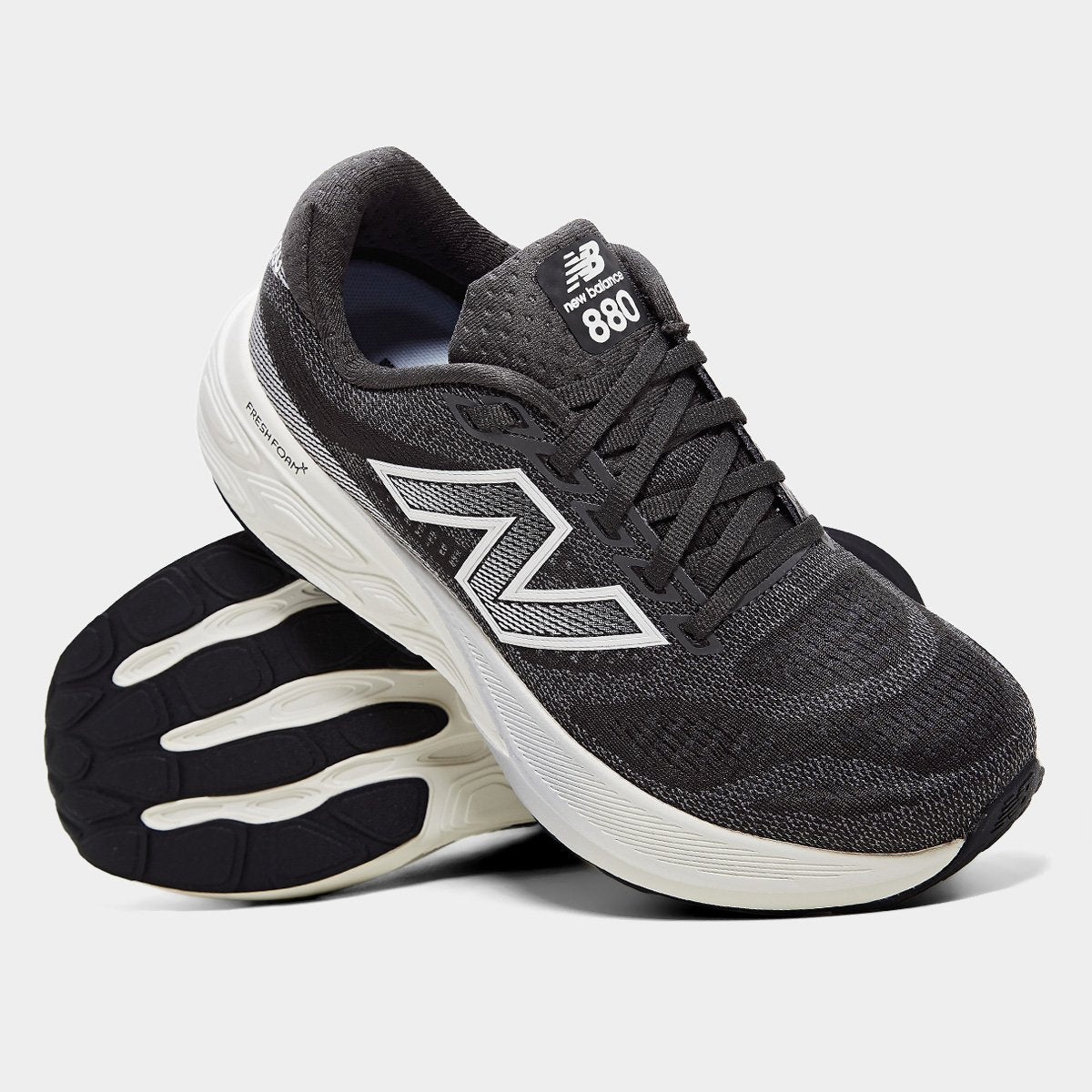 Tênis New Balance Fresh Foam x 880 V15 Feminino - Preto+Branco
