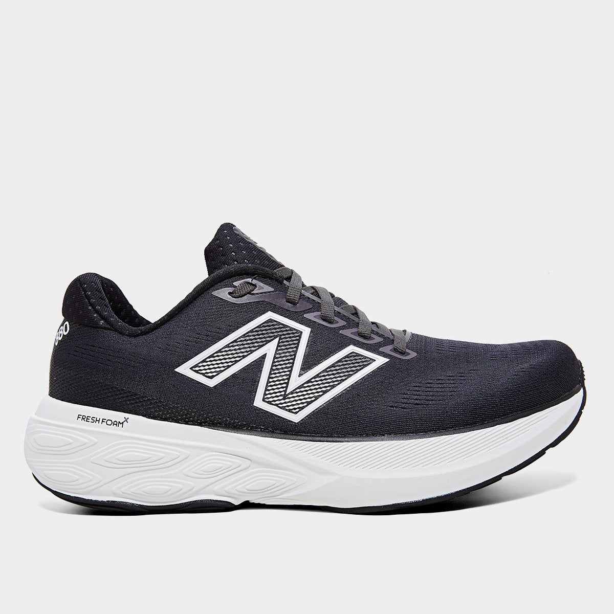 Tênis New Balance Fresh Foam x 880 V15 Masculino - Preto+Branco