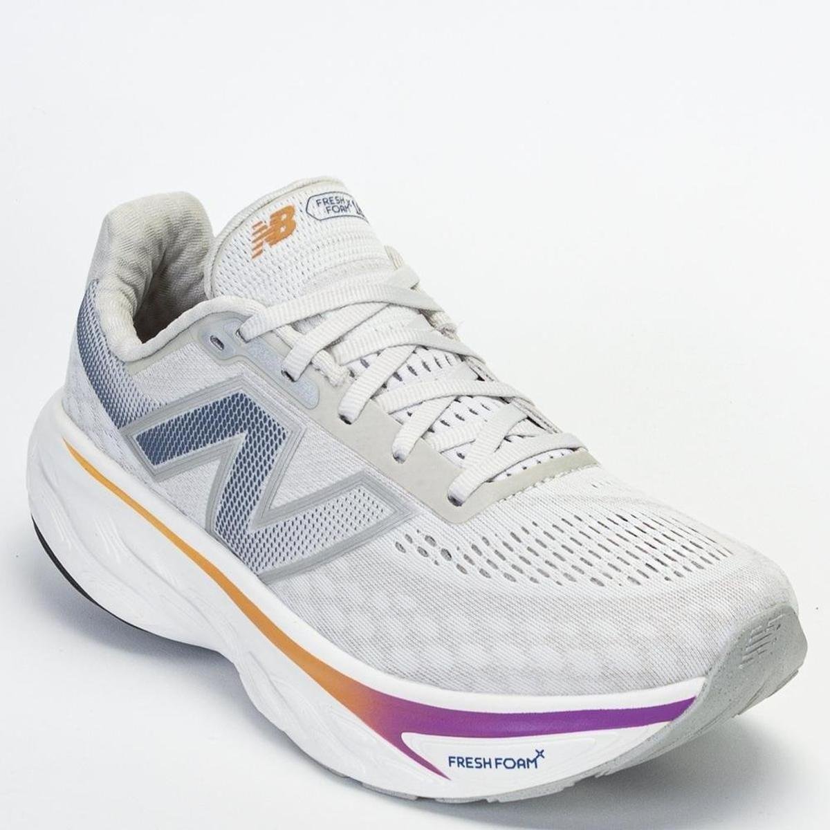 Tênis New Balance Fresh Foam X 1080 V14 Feminino Corrida - Cinza Claro