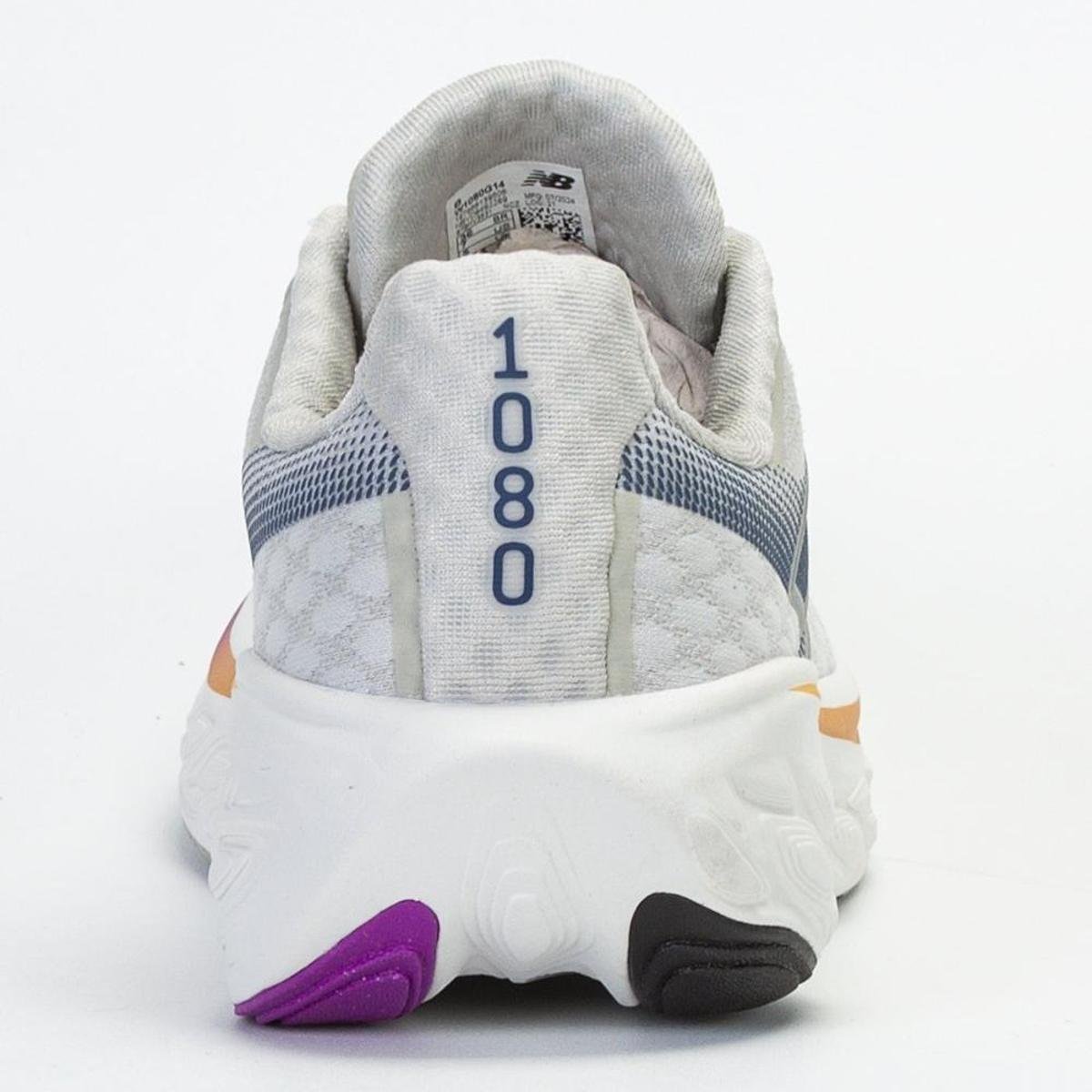 Tênis New Balance Fresh Foam X 1080 V14 Feminino Corrida - Cinza Claro