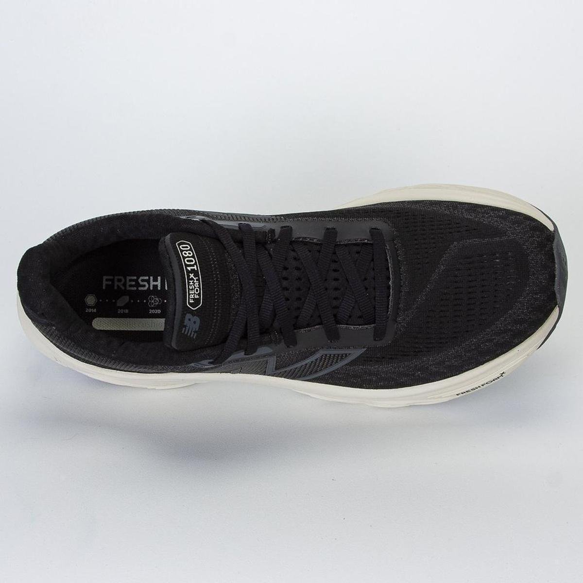Tênis New Balance Fresh Foam X 1080 V14 Masculino - Preto+Grafite