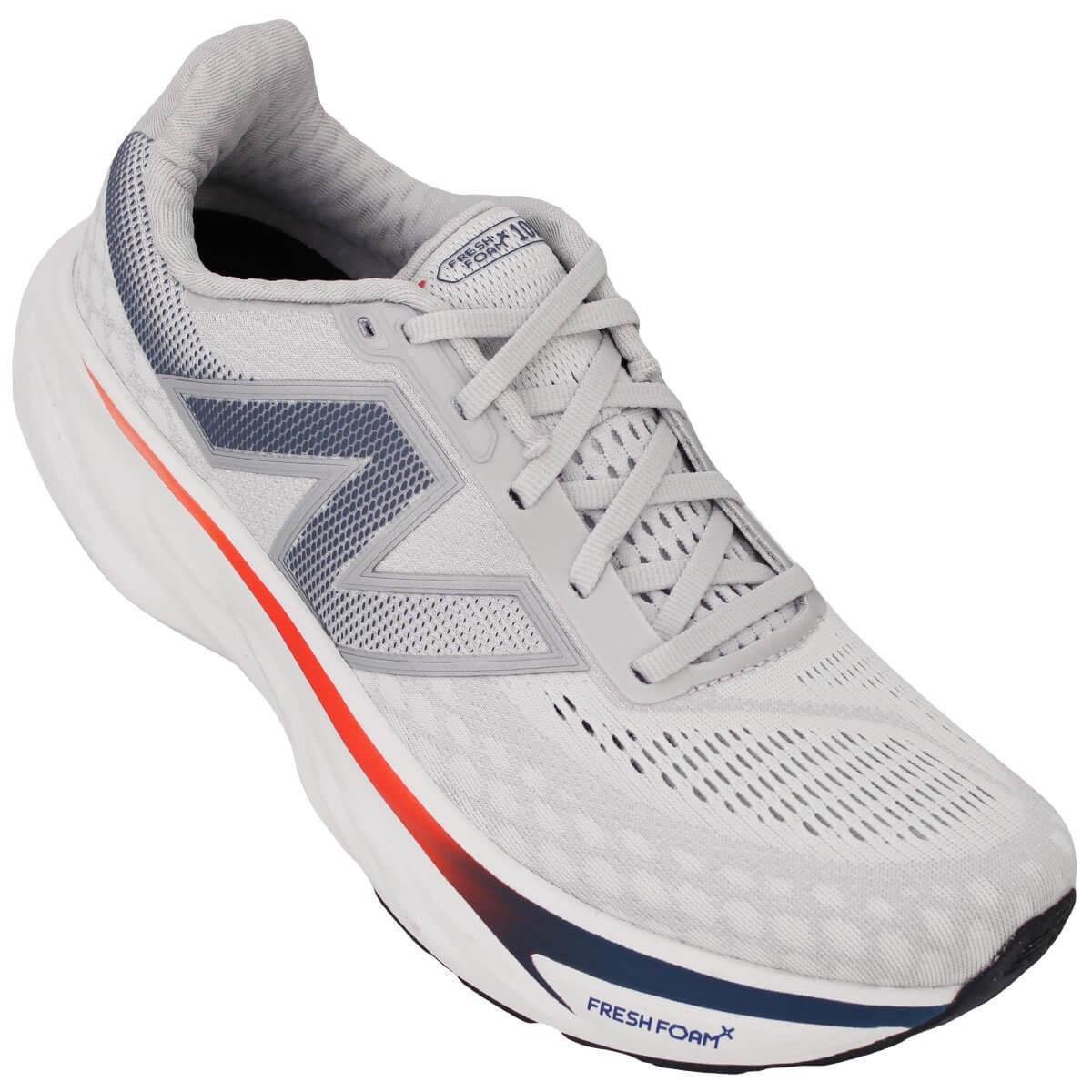 Tênis New Balance 1080 V14 Masculino - Cinza+Azul
