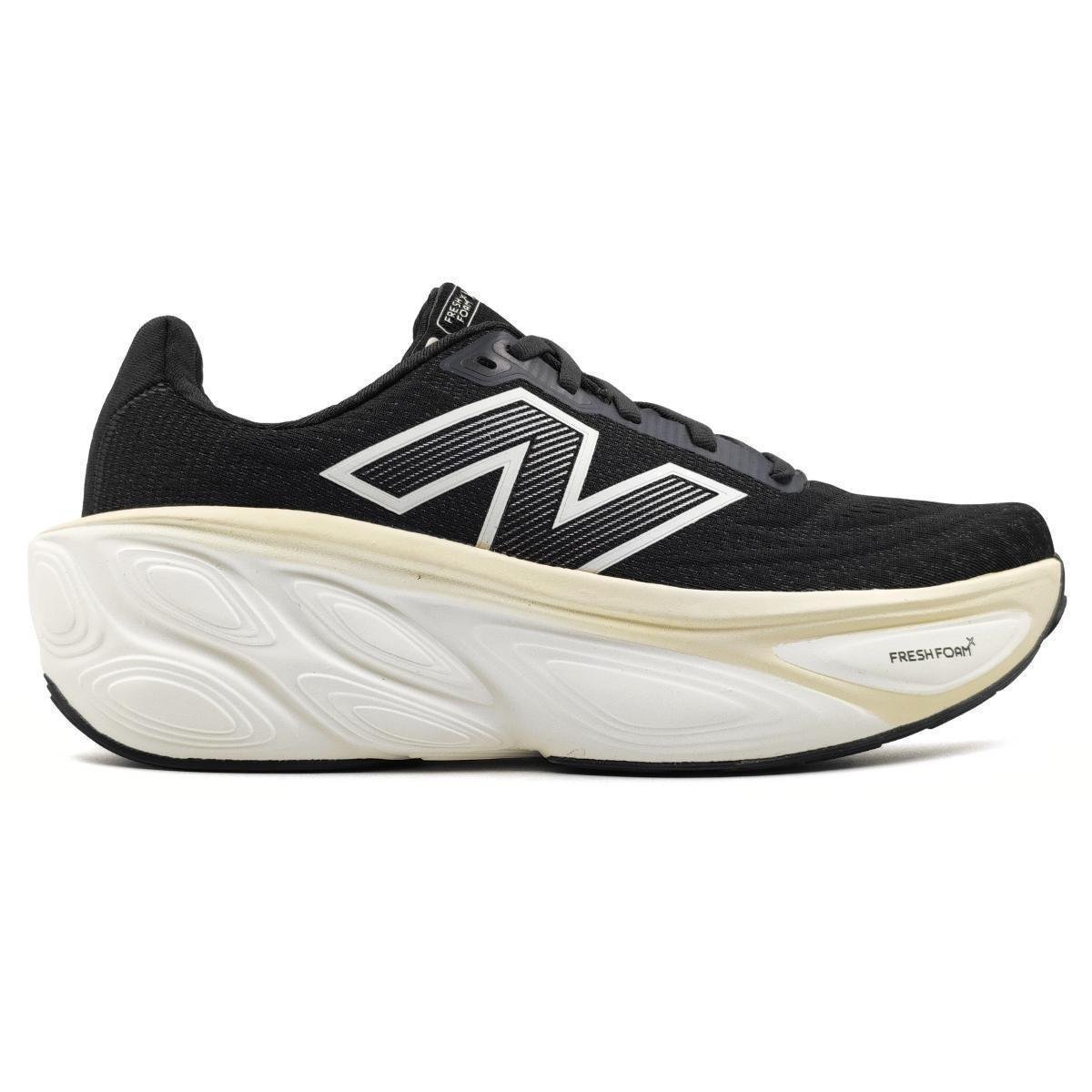 Tênis New Balance Fresh Foam X More V5 - Preto+Branco