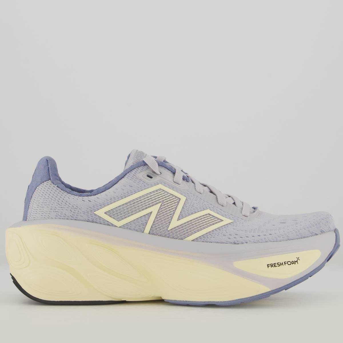 Tênis New Balance Fresh Foam X More V5 Feminino - Lilás Roxo