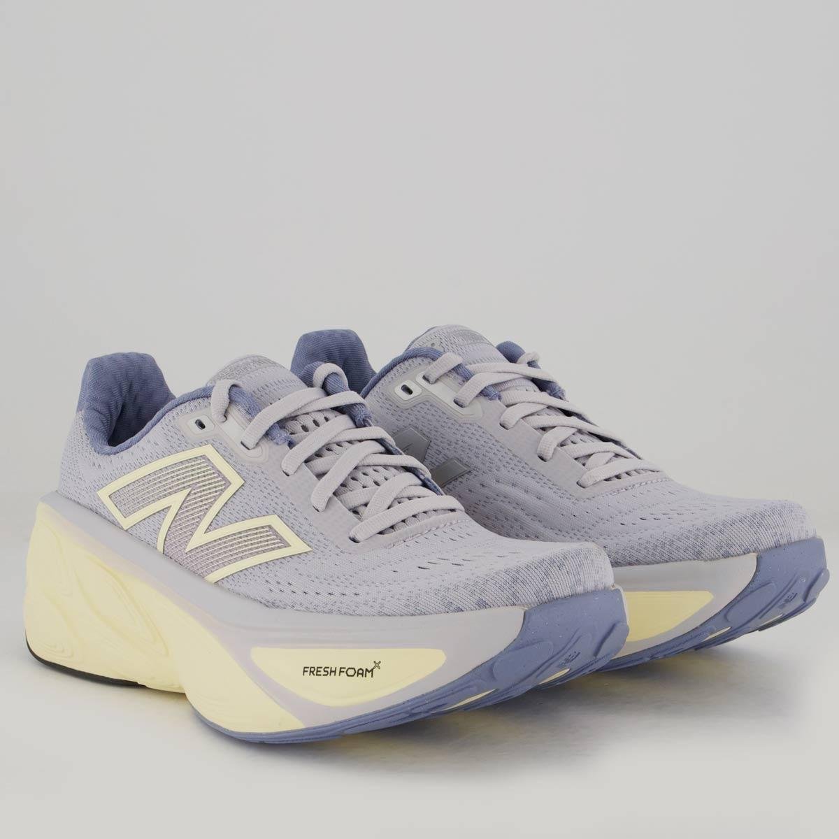 Tênis New Balance Fresh Foam X More V5 Feminino - Lilás Roxo