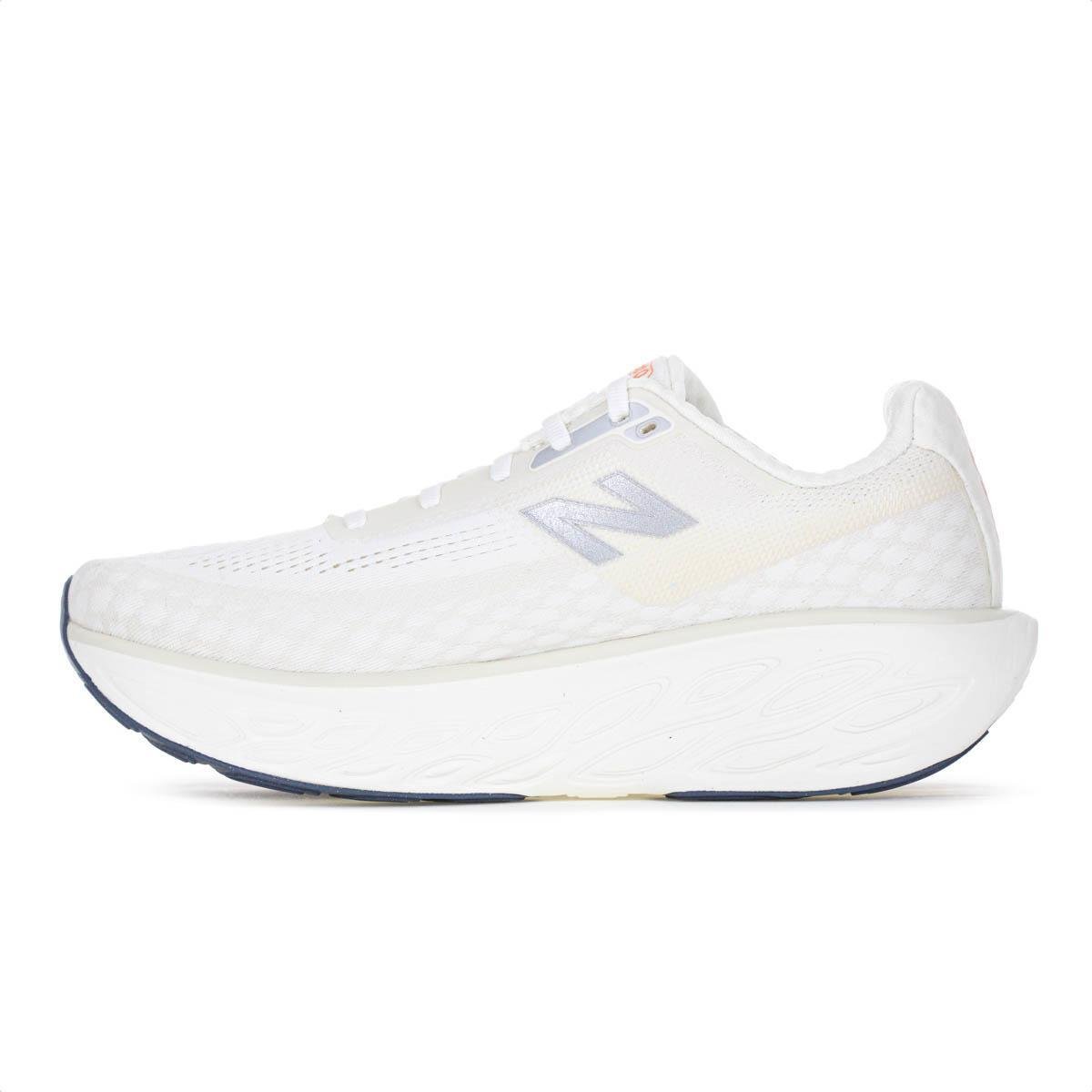 Tênis New Balance Fresh Foam X 1080 V14 Off White e Cinza - Masculino - Off White