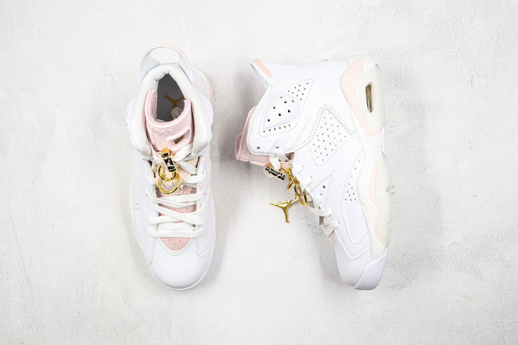 Jordan 6 Retro Gold Hoops