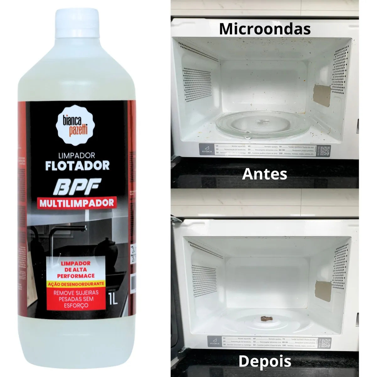 Bpf 1l Flotador Multiuso Limpa Todo Tipo De Superfície