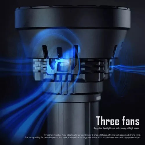 Lanterna Mais Potente 200.000 Lúmens Envio Nacional