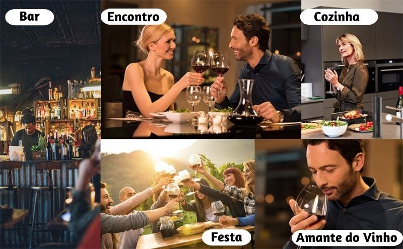 Abridor Elétrico de Vinho