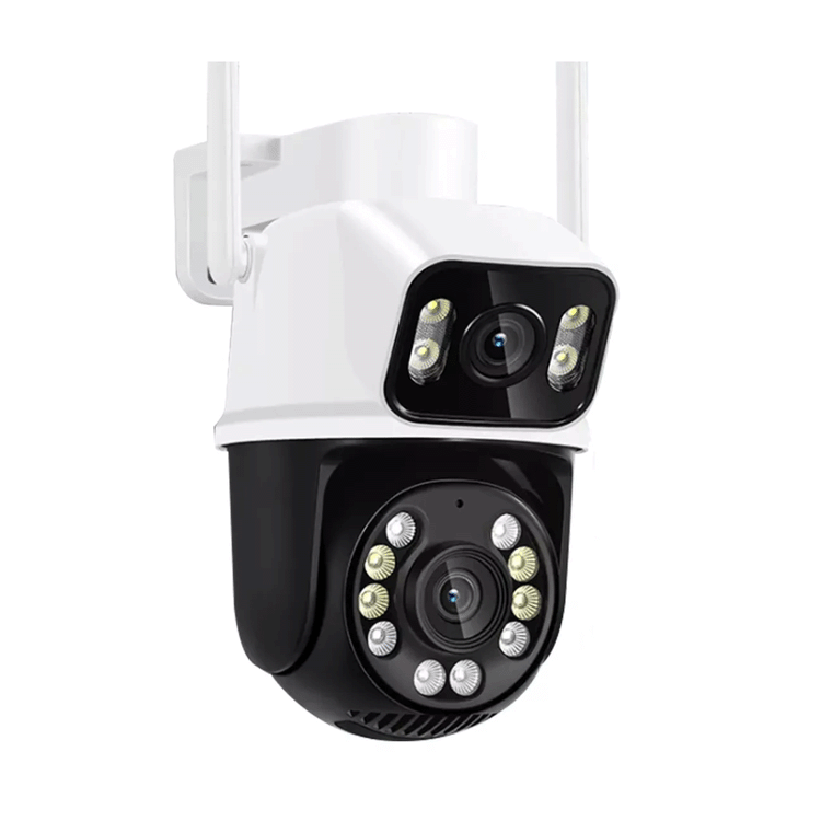 Camera de Segurança Wifi | Dupla Lente 6MP 4K