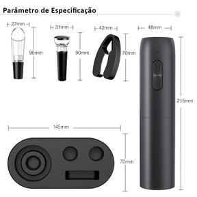 Abridor Elétrico de Vinho
