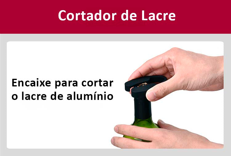 Abridor Elétrico de Vinho